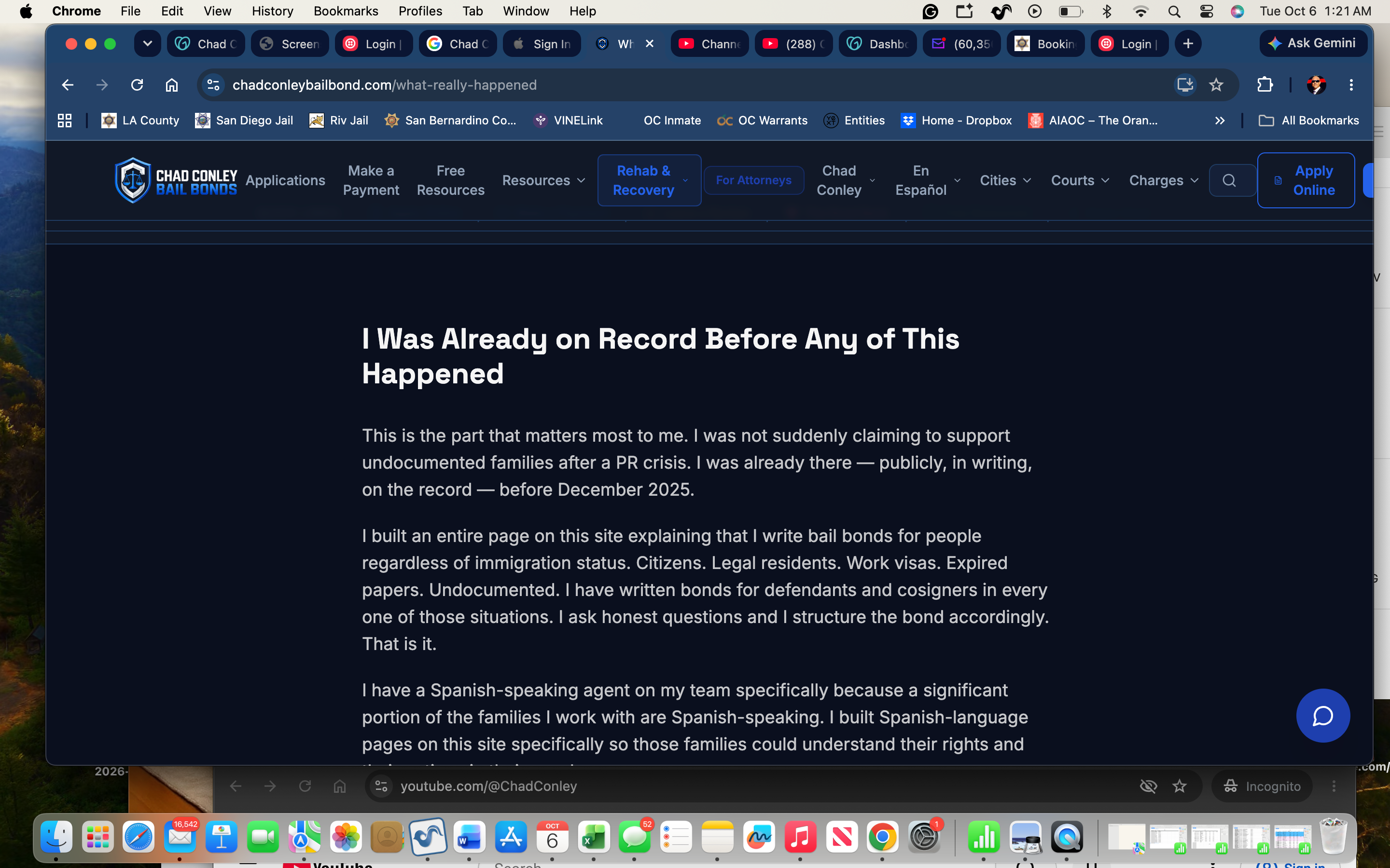 Crain complaint page showing Sean Cook citation